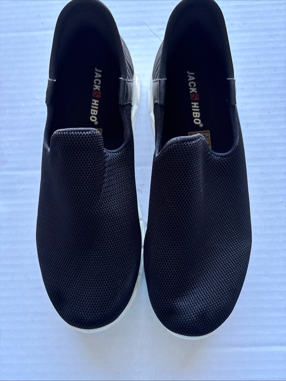 Jacks Hobo Women’s Black Mesh  Slip-On Comfort Loafers